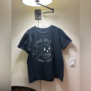 Mens Black The Devil Wears Prada Tshirt